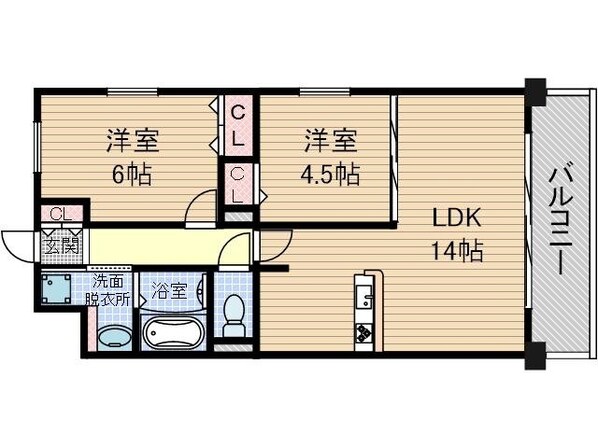 ソシア千里丘の物件間取画像